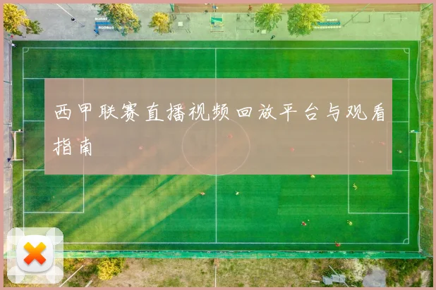 西甲联赛直播视频回放平台与观看指南